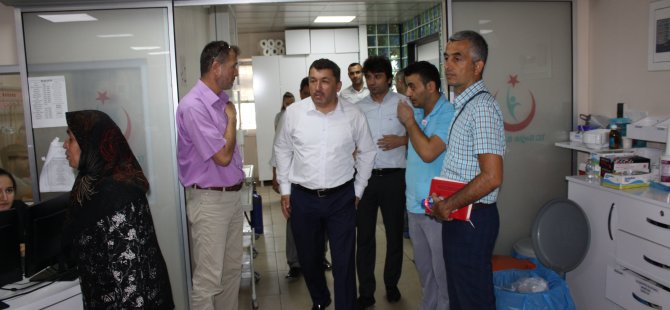 İl Başkanı Kalaycı, Devlet Hastanesi’nde yapılan iyileştirme çalışmalarını inceledi