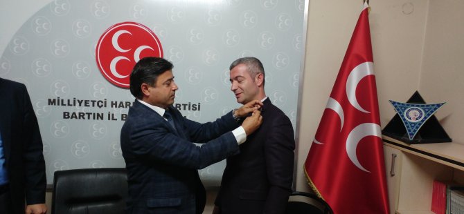 AK Parti eski İlçe Başkanı Özekin MHP’ye geçti