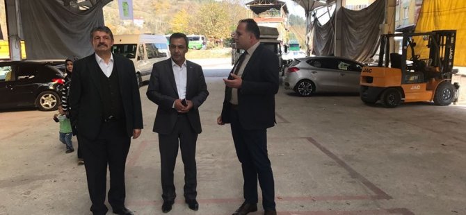 Yenipazar Belediye Başkanı Özden, Kumluca Belediyesi’ni ziyaret etti