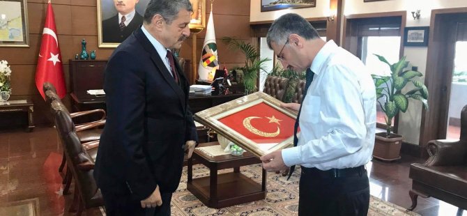 Başkan Akın’dan Zonguldak Valisi Bektaş’a başsağlığı ziyareti