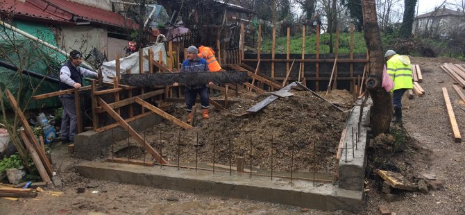 Bir park da Balamba Caddesi’nde