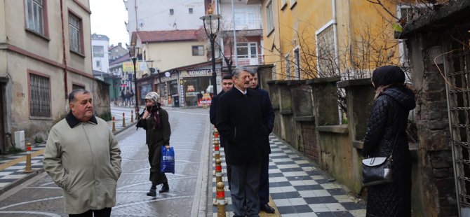 Başkan Akın, esnaf ve vatandaşların yeni yılını kutladı