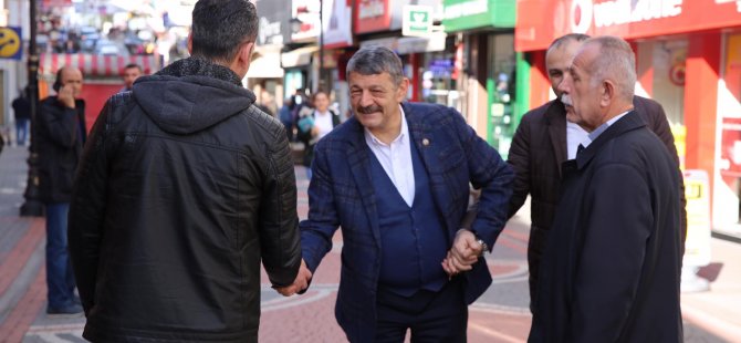 Başkan Akın, Hükümet Caddesi’nde