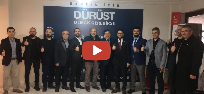 Saadet Partisi Bartın Belediye Başkan Adayını Tanıttı