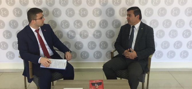MHP İl Başkanı Özçelik, Engin’in sorularını yanıtladı