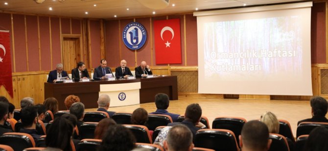 “Türkiye’de Ormancılık Paneli” gerçekleştirildi