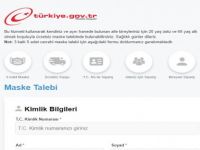 Ücretsiz maske için başvurular e-Devlet üzerinden alınıyor