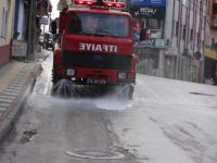 Yollar Dezenfekte Edildi