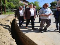 Ağdacı Mahallesi’nde Doğal Gaz Hattı İçin İlk Kazma Vuruldu