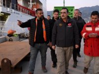 Su altı inşaat gemisi "Mukavemet" depremzedeler için görevde
