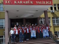 "Damla Projesi" Gönüllüleri Karabük'te