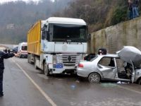 Zonguldak'ta Trafik Kazası: 1 Ölü, 2 Yaralı
