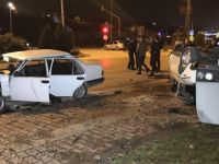 Karabük'te İki Otomobil Çarpıştı: 8 Yaralı