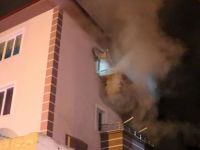 Bolu'da Apartman Yangını